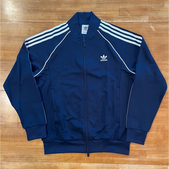 ADIDAS Dark Blue SST Beckenbauer Track Suit - Picture 2 of 9